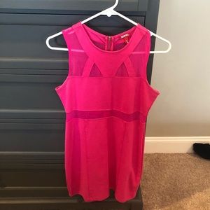 Mini Hot Pink club dress